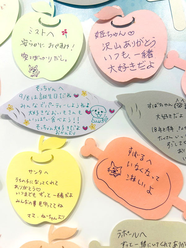 ペット供養祭の様子